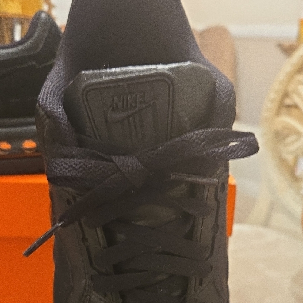 Nike Black Athletic Sneakers with Classic Silhouette